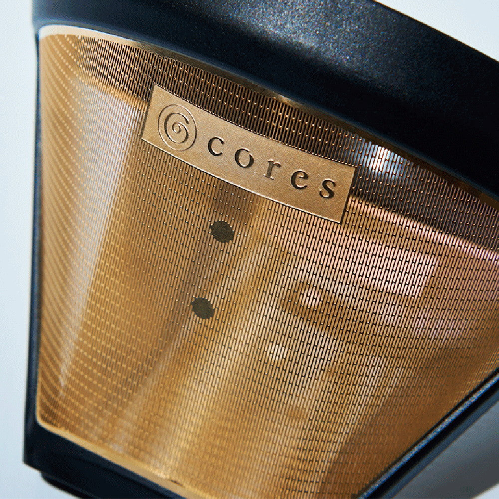 【ギフトカード】Cores(コレス) ゴールドフィルター(2-8カップ) ブラック