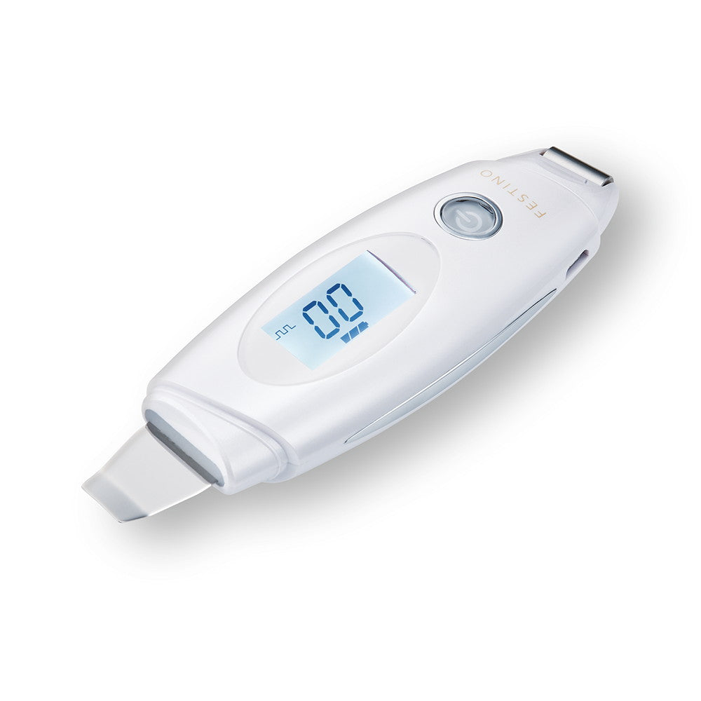 【ギフトカード】FESTINO(フェスティノ) 充電式 フェイシャル EMSピーリング ホワイト