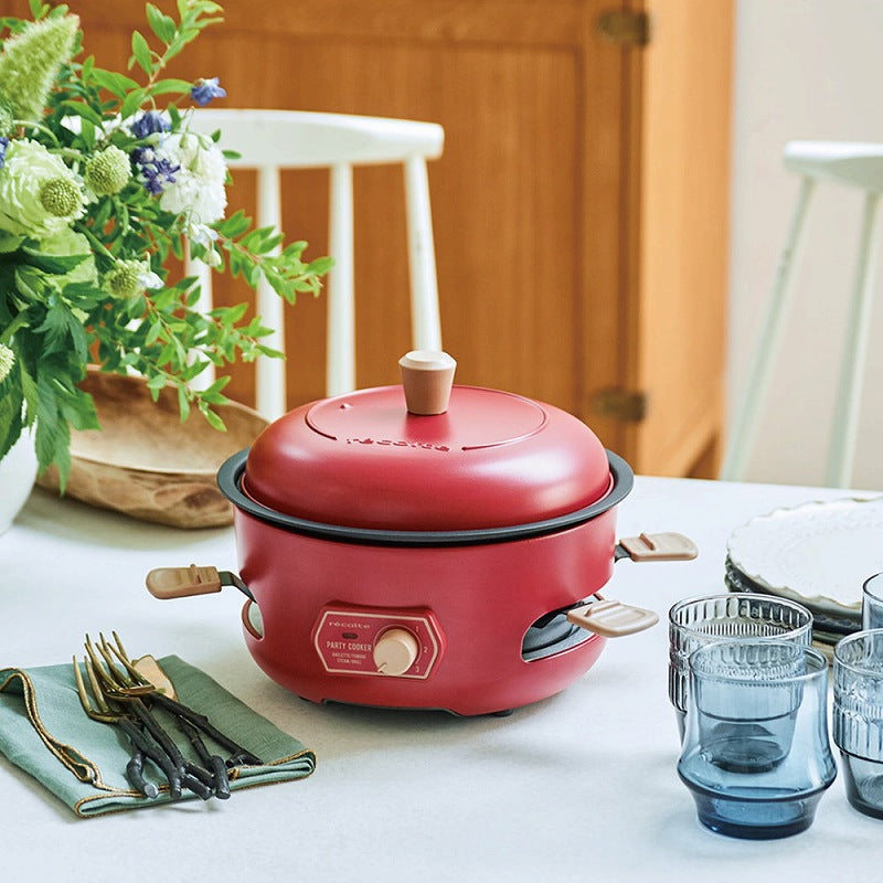 【ギフトカード】recolte(レコルト) パーティークッカー レッド