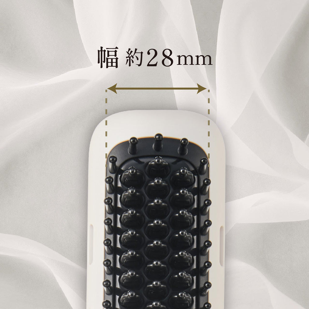 【ギフトカード】FESTINO（フェスティノ）充電式スタイリング ヒーターブラシ ホワイト