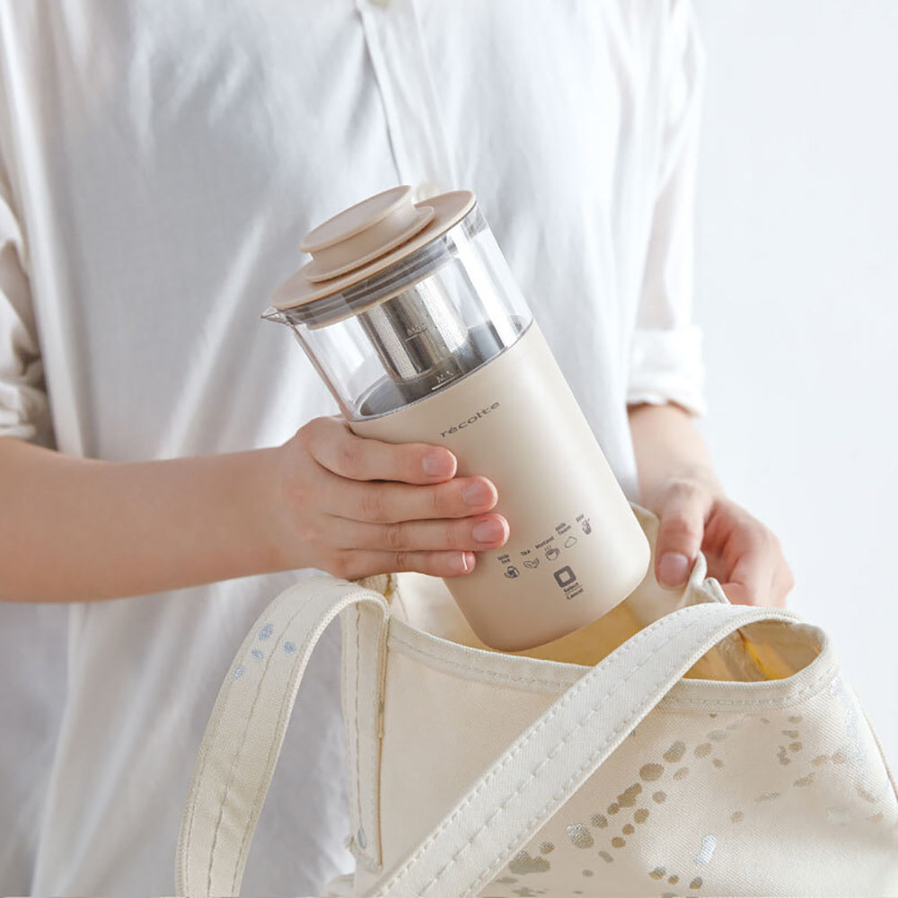 【ギフトカード】recolte（レコルト）ミルクティーメーカー クリームホワイト