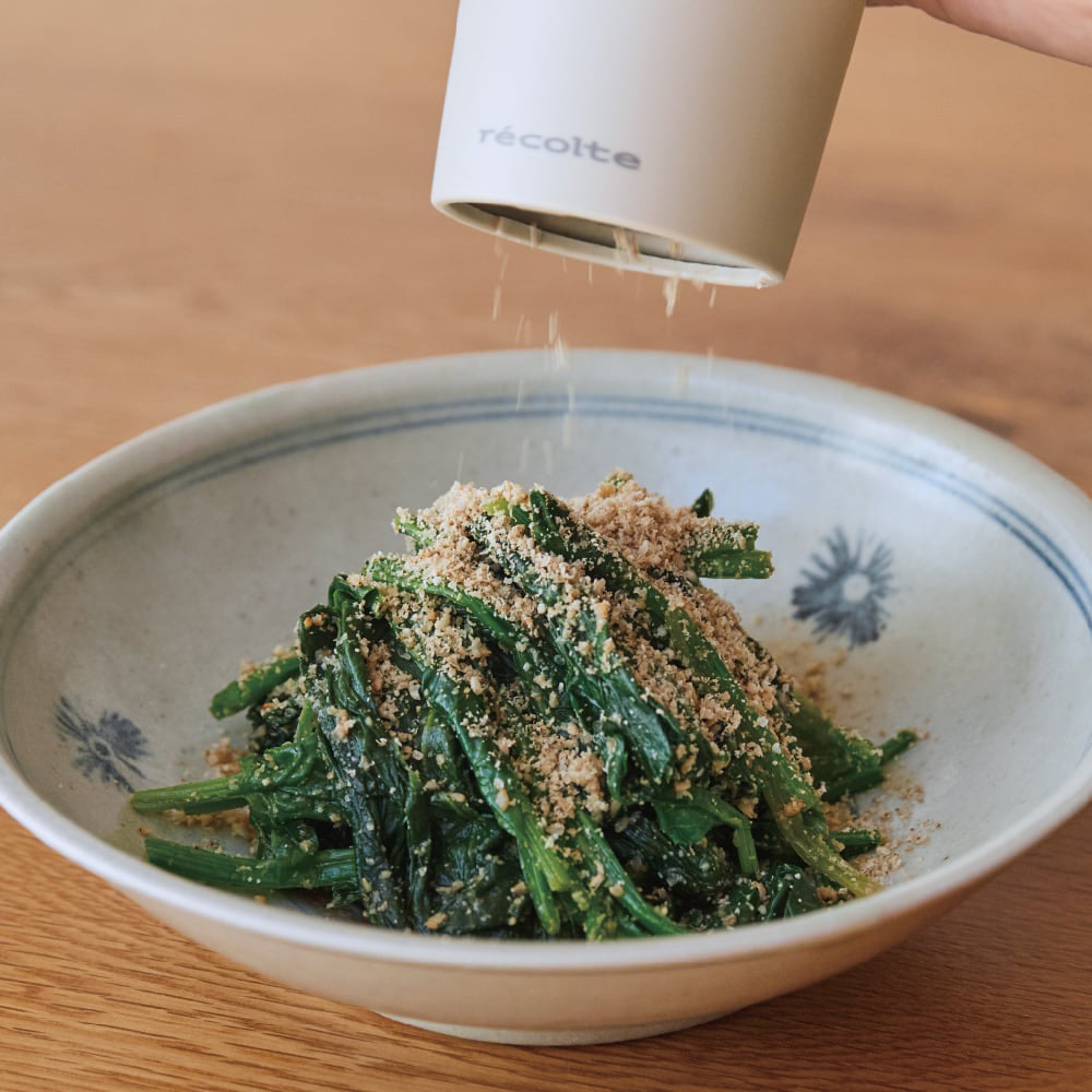 【ギフトカード】recolte（レコルト）電動ゴマスリ クリームホワイト