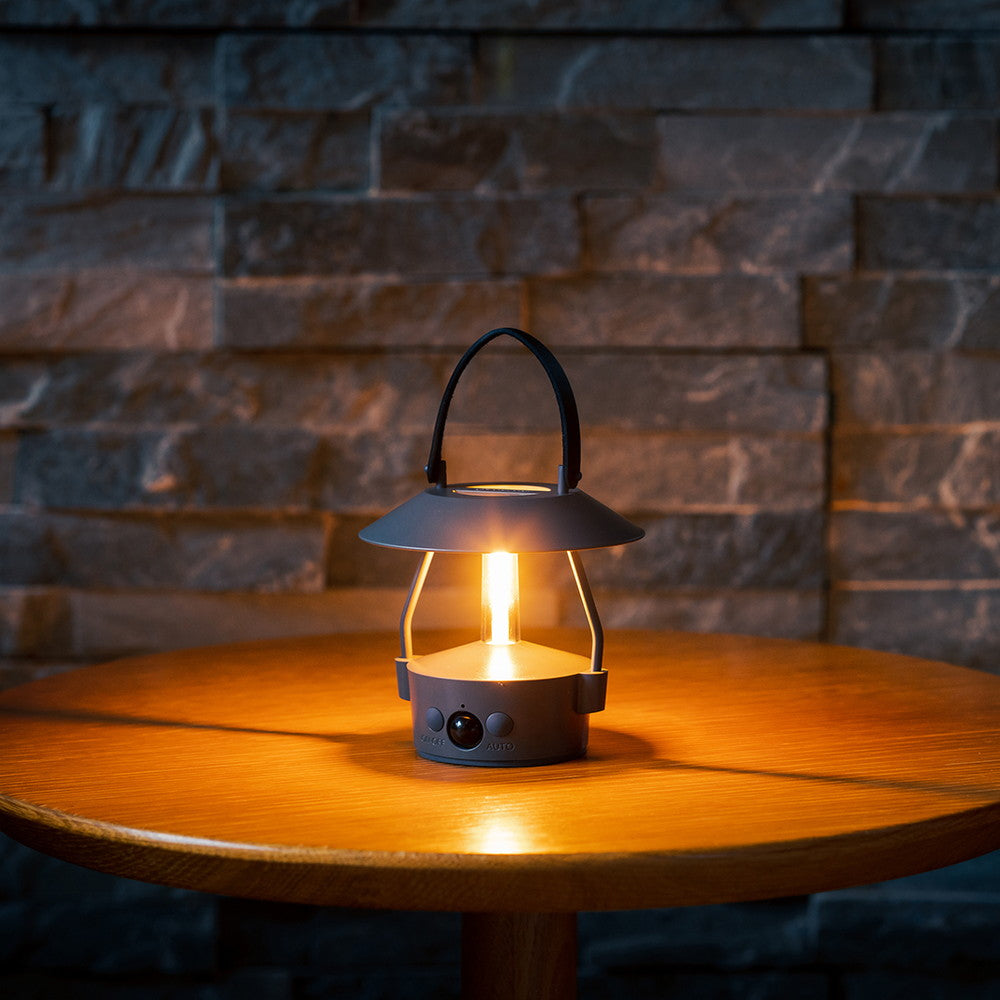 【ギフトカード】「MoriMori」　LEDランタン MINIMO グレー