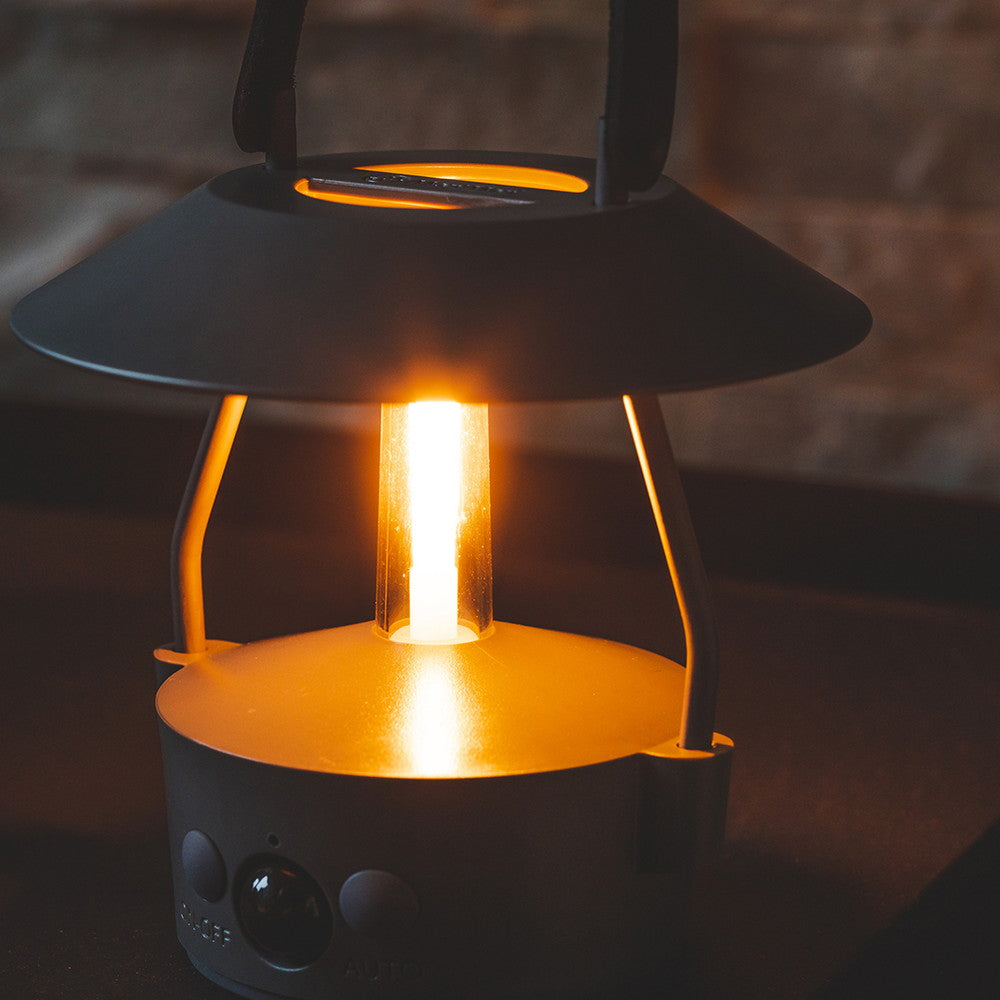 【ギフトカード】「MoriMori」　LEDランタン MINIMO グレー