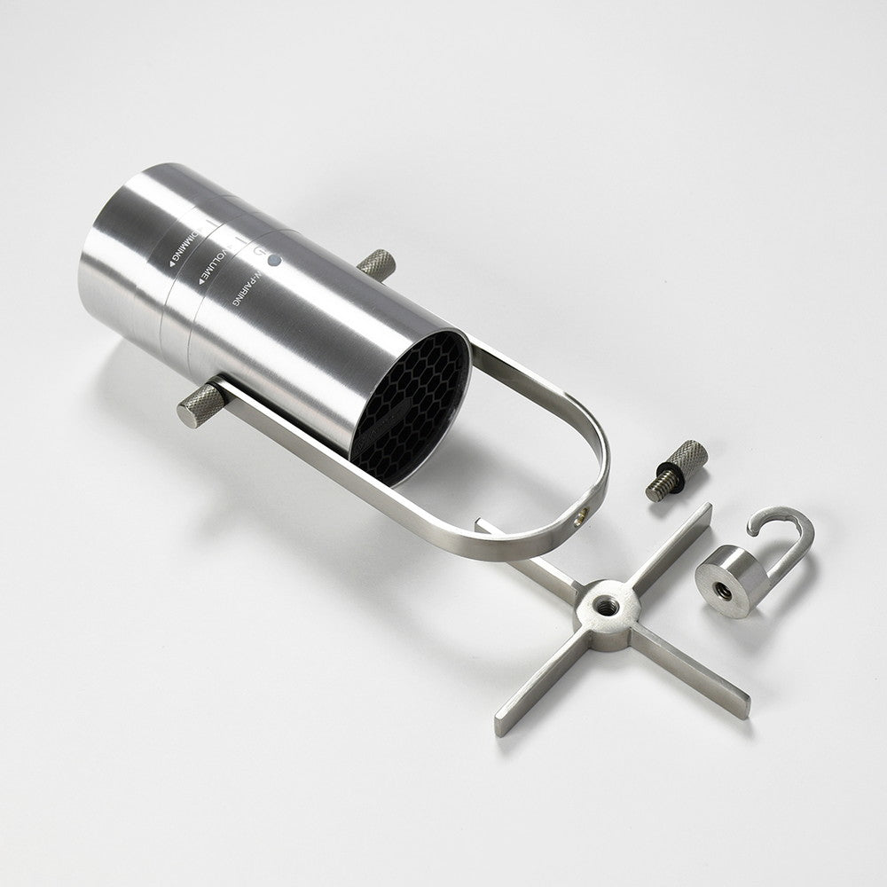 【ギフトカード】「MoriMori」　LED スポットライトスピーカー　シルバー