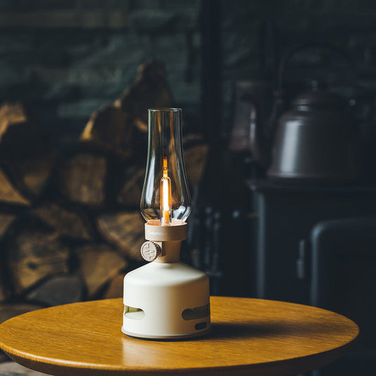 【ギフトカード】「MoriMori」　S1 BEACH HOUSE ホワイト（LEDランタンスピーカー）