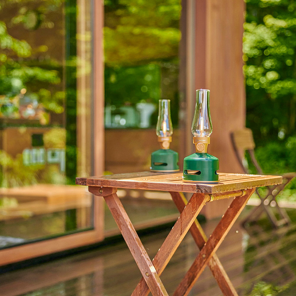 【ギフトカード】「MoriMori」　S1 ORIGINAL GREEN ダークグリーン（LEDランタンスピーカー）