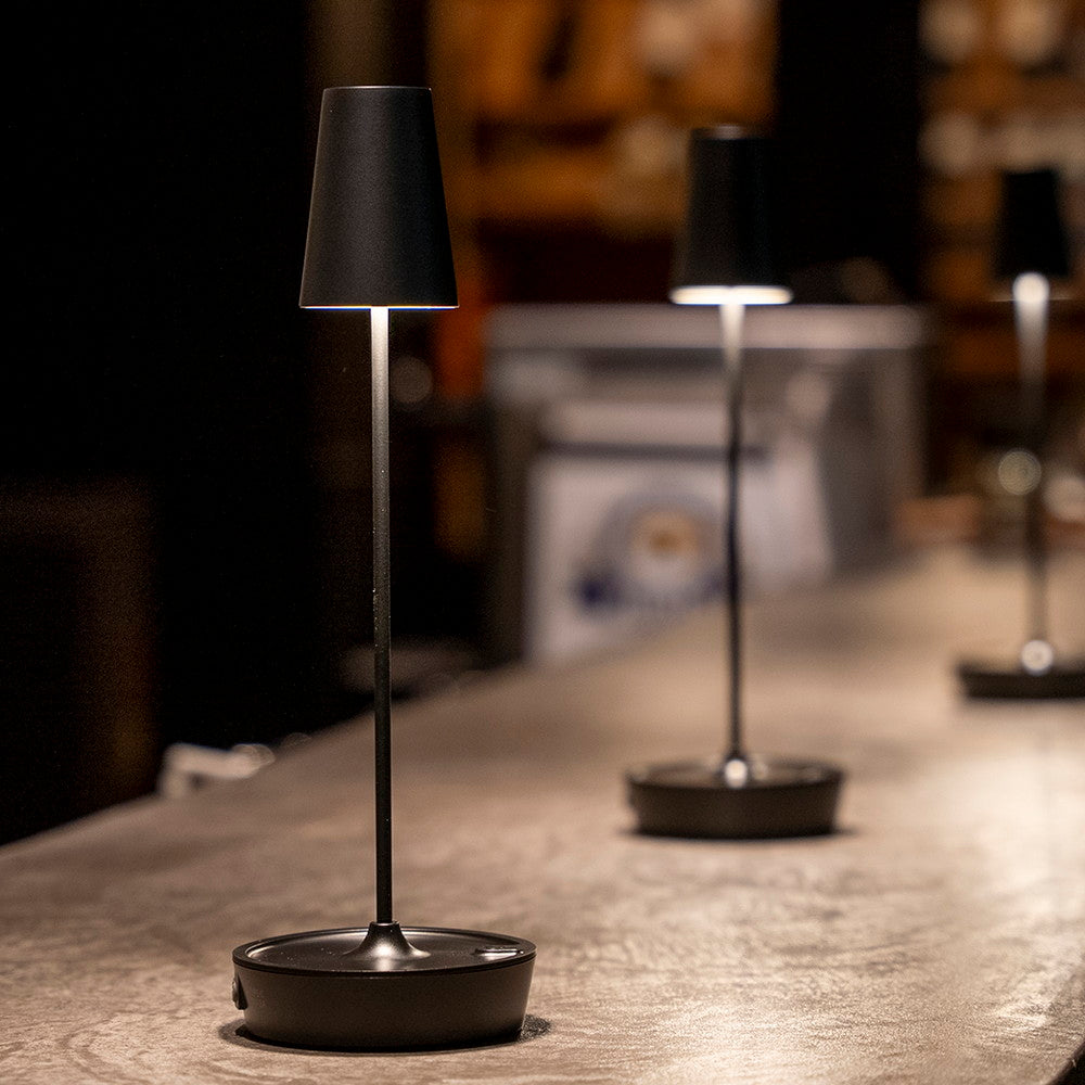 【ギフトカード】「MoriMori」　LED T-Light ALTO（ティーライト アルト)　ブラック ペア