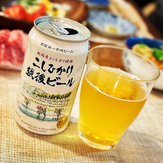 新潟クラフトビール エチゴビール こしひかり越後ビール 缶350ml(24本)