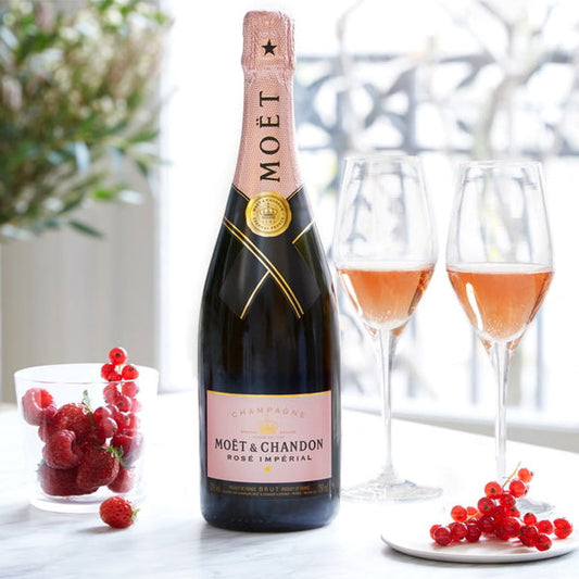 シャンパン Moet&Chandon(モエ・エ・シャンドン)ロゼ アンぺリアル 750ml箱付き 6本