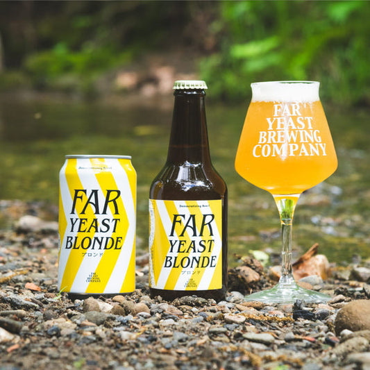 ファーイーストブルーイング Far Yeast ブロンド缶 クラフトビール 350ml【24本】