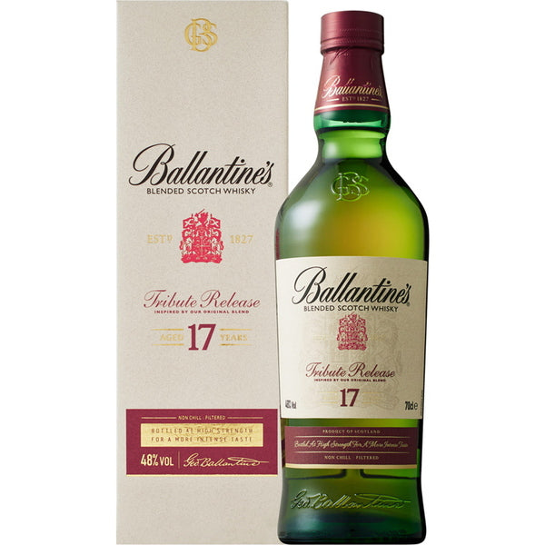 1827年創業スコッチウイスキー　バランタイン 17年　トリビュートリリース　700ml（2本）