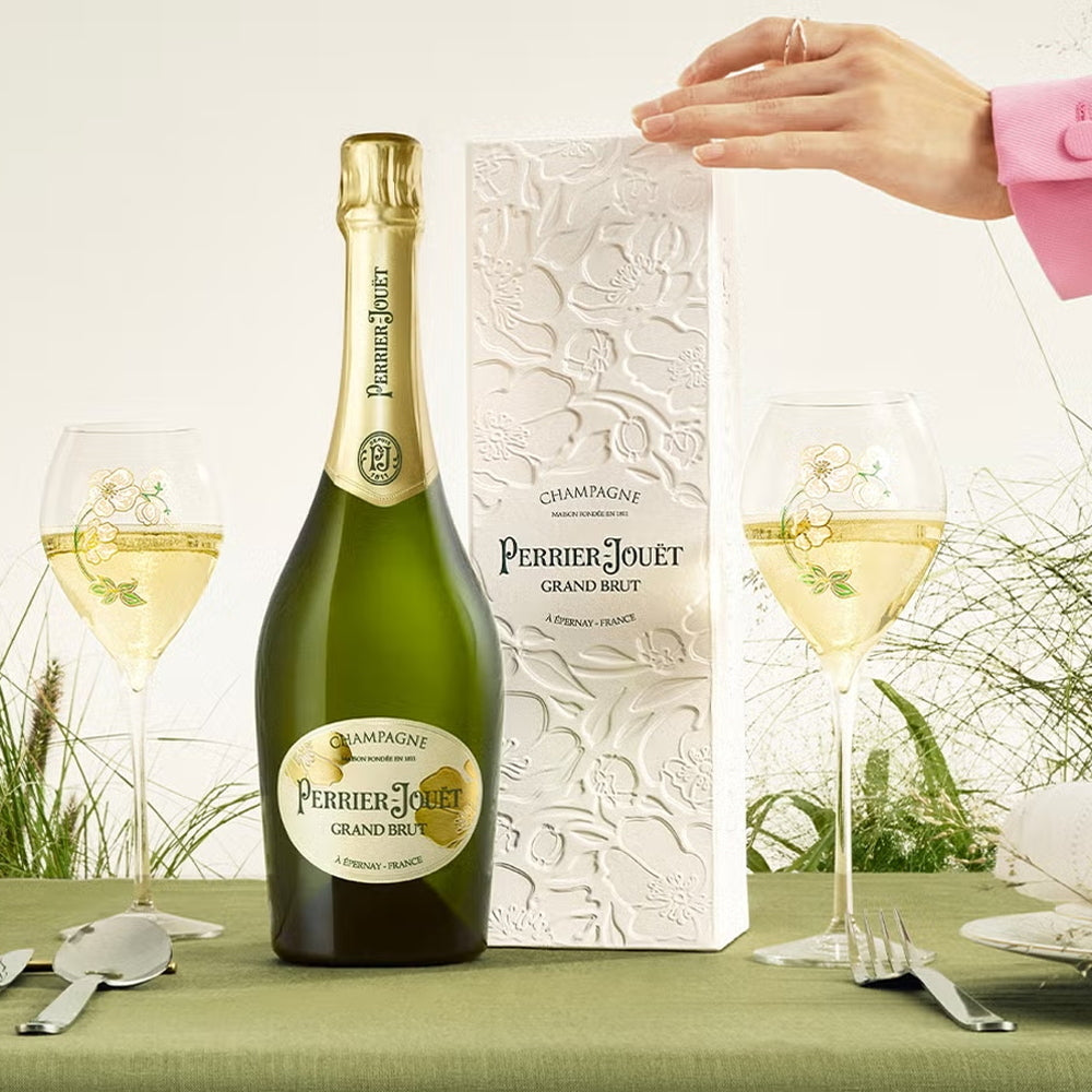 【ギフトカード】1811年創業シャンパーニュ ペリエ ジュエ グラン ブリュット エコロジカル 箱入 750ml 2本