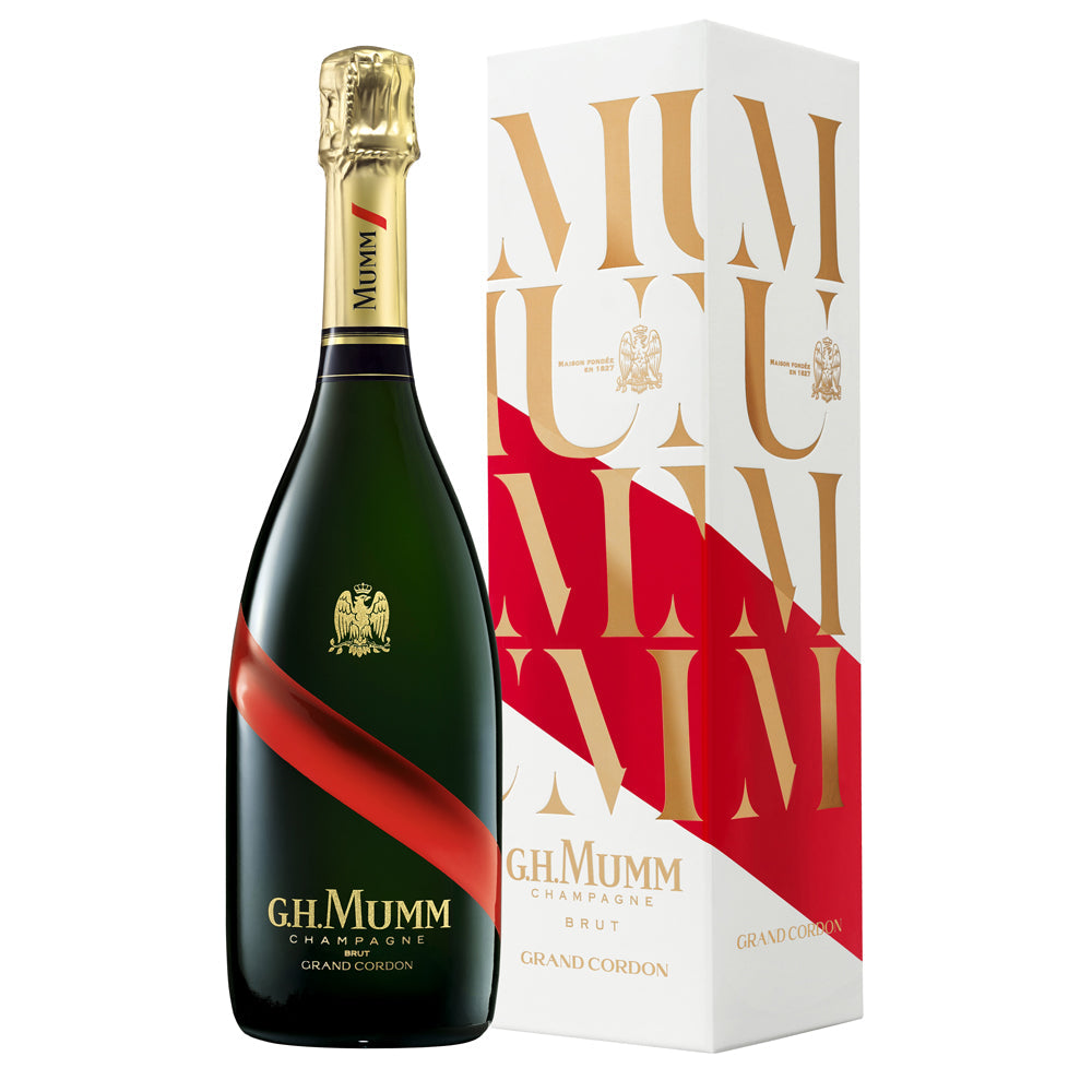 【ギフトカード】1827年創業シャンパーニュ メゾン マム グラン コルドン 箱入 750ml 2本