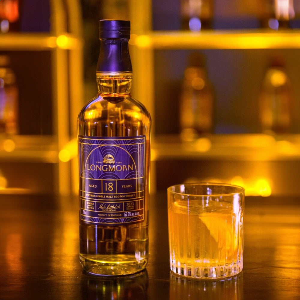 【ギフトカード】1893年創業シングルモルト・ウイスキー ロングモーン18年 箱入 700ml