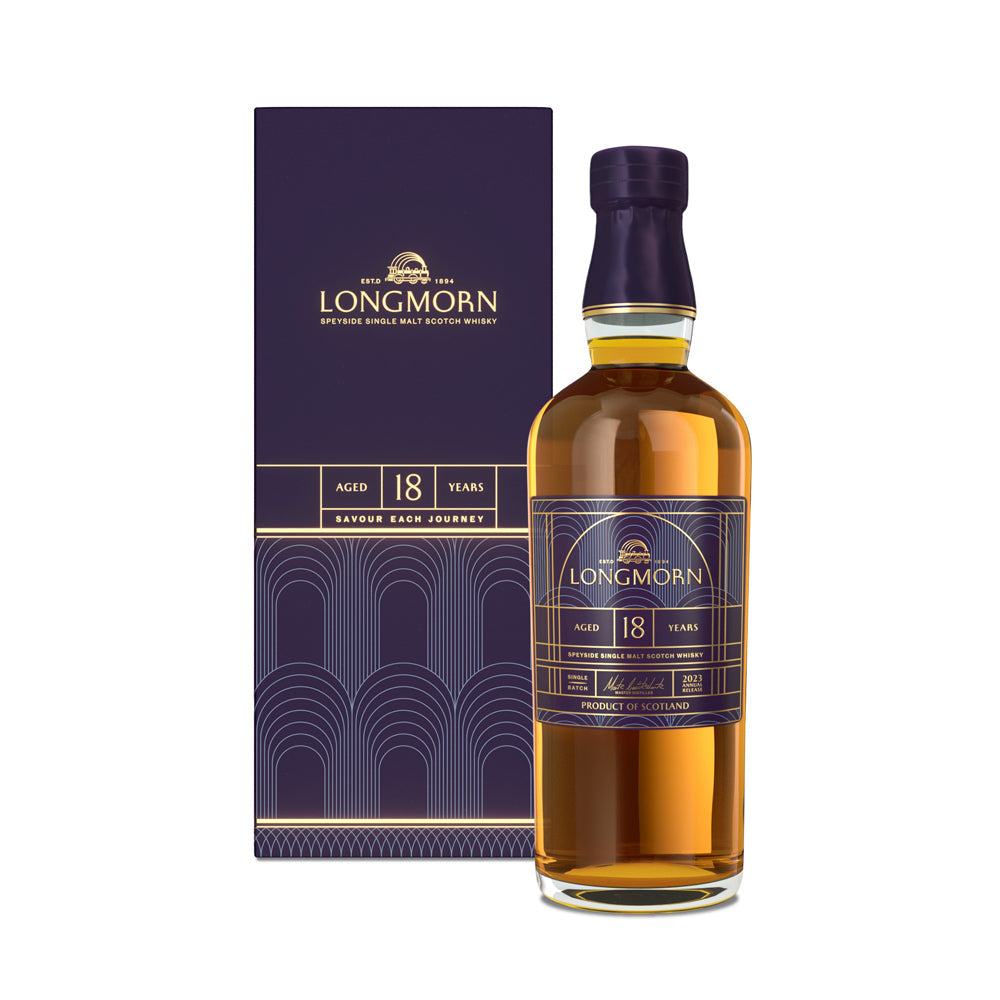 【ギフトカード】1893年創業シングルモルト・ウイスキー ロングモーン18年 箱入 700ml