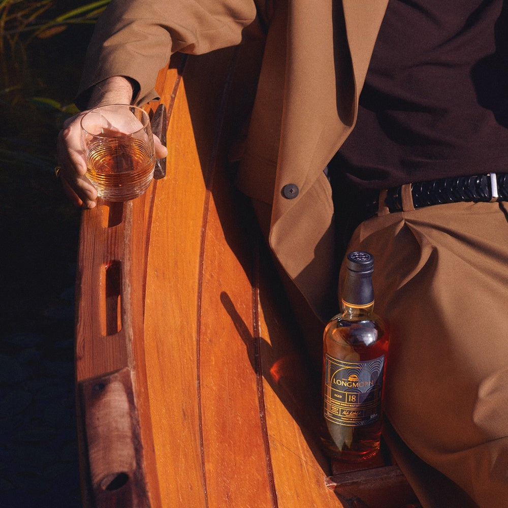 【ギフトカード】1893年創業シングルモルト・ウイスキー ロングモーン18年 箱入 700ml 2本