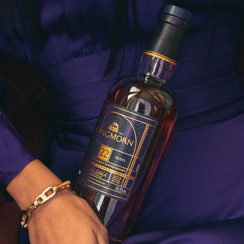 【ギフトカード】1893年創業シングルモルト・ウイスキー ロングモーン22年 箱入 700ml 2本