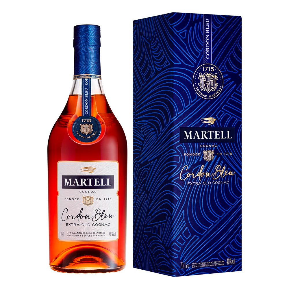 【ギフトカード】1715年創業コニャック マーテル コルドンブルー 箱入 700ml