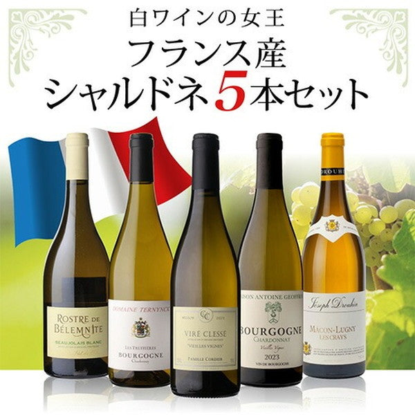 フランス産シャルドネ5本セット【クール便】