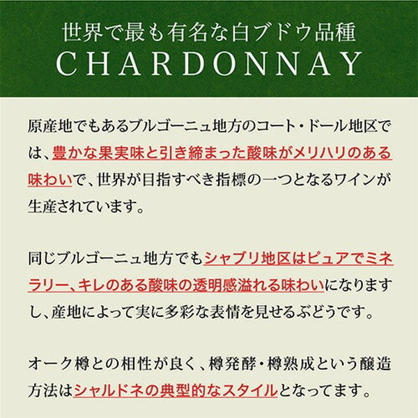 フランス産シャルドネ5本セット【クール便】