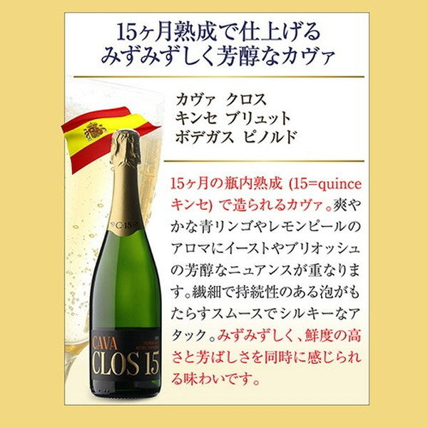 シャンパン製法 辛口泡6本セット【クール便】