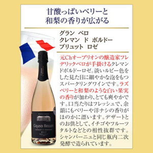 シャンパン製法 辛口泡6本セット【クール便】