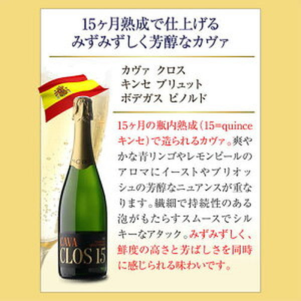 シャンパン製法 辛口泡6本セット【クール便】