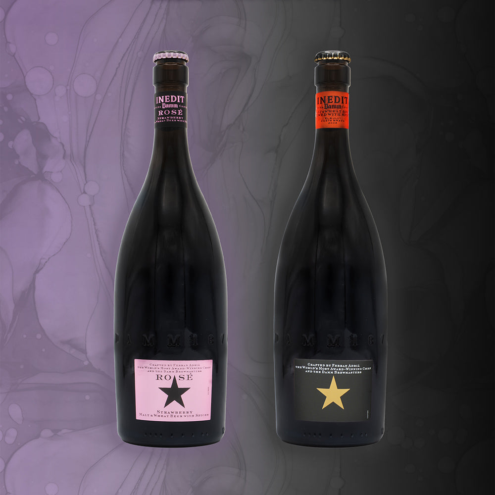 【ギフトカード】バルセロナNo1ブルワリーDAM社の「イネディット」プレミアムビール 飲み比べ　2本