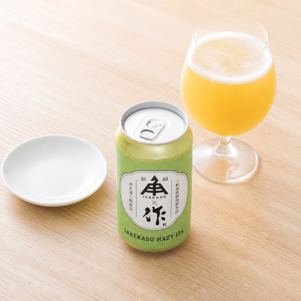 【訳あり・賞味期限2026年10月14日】ISEKADO　ZAKU新緑　(缶)【24本】