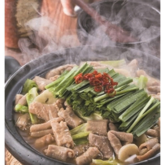 【母の日ギフト】福岡　博多　牛もつ鍋セット（スープ85g×2袋 牛もつ肉100g×3袋　等）