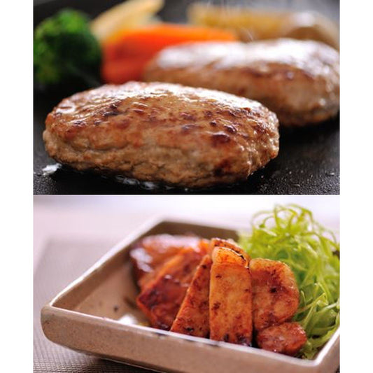 宮城　Meat Meister OSAKI　ハンバーグ＆味噌漬けセット【仙台味噌漬・麹味噌漬・生ハンバーグ】