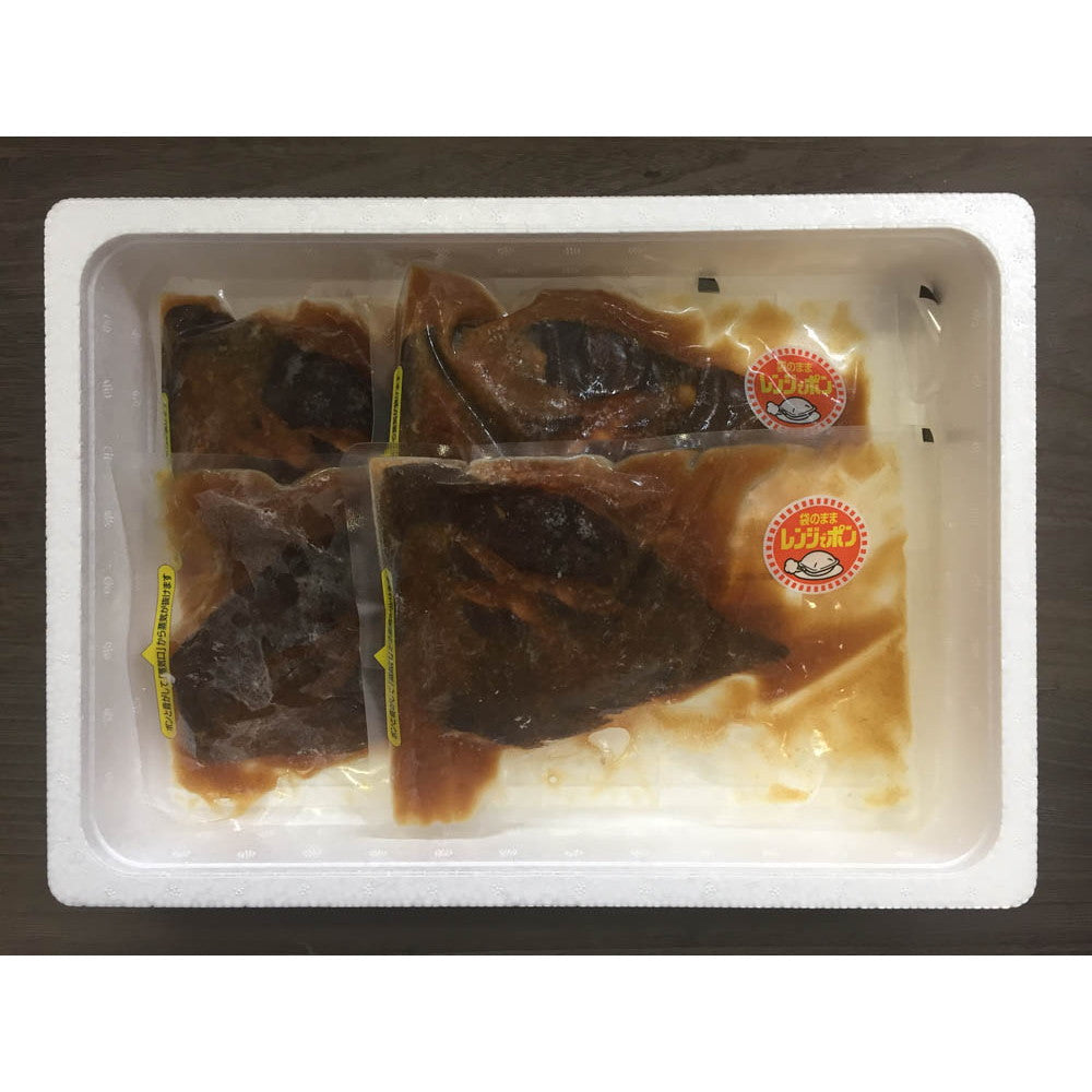 【母の日ギフト】北海道　小樽産 かれいの煮つけ【130g x 4（電子レンジパック）】