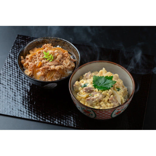 徳島　「吟月」　簡単ふんわり親子丼と牛丼の具合計10食【親子丼の具・牛丼の具 x 各5食】