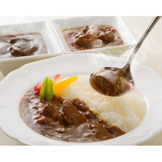 【母の日ギフト】山形　創業大正12年「米沢牛 黄木」　お肉屋さんの黒毛和牛カレーセット【3種のカレー x 各2食】