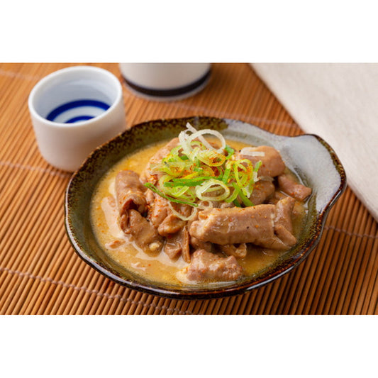 【母の日ギフト】秋田県産豚　やわらか味噌煮込みホルモン計1kg【豚ホルモン200g x 5】