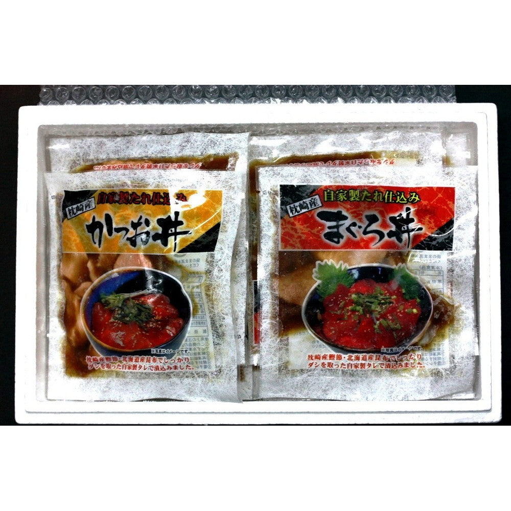 鹿児島県枕崎産 かつお、まぐろ丼の具【枕崎産かつお丼の具・枕崎産まぐろ丼の具 計9食】