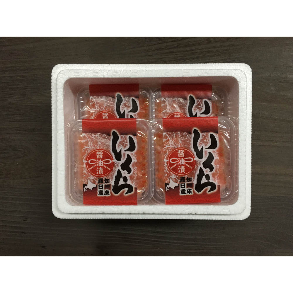 北海道　知床羅臼産 いくら醤油漬け【50g x 6パック】