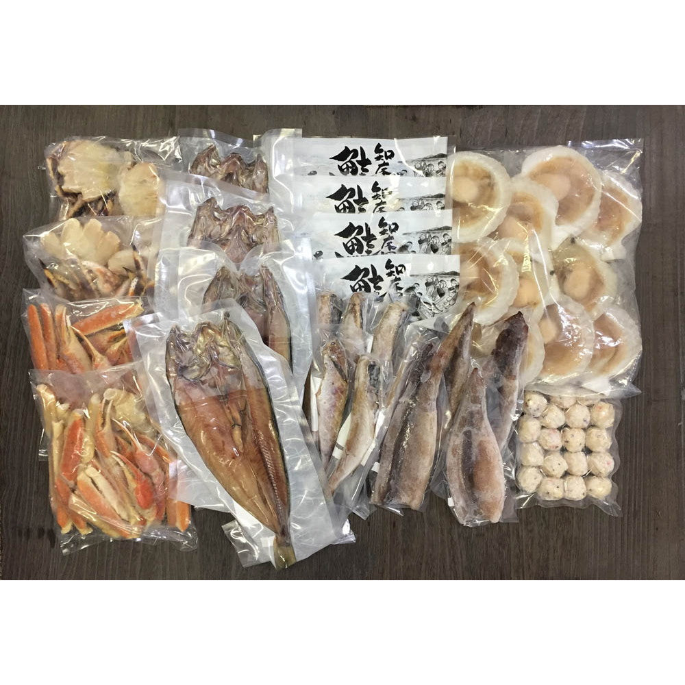 【母の日ギフト】北海道　海鮮浜焼きセット【8種 x 約6~8人前】