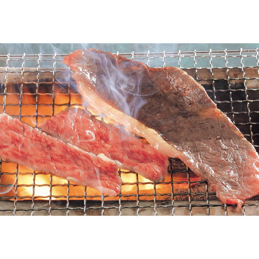 【母の日ギフト】滋賀近江「松喜屋」　近江牛あみ焼【ロース・モモ 400g】