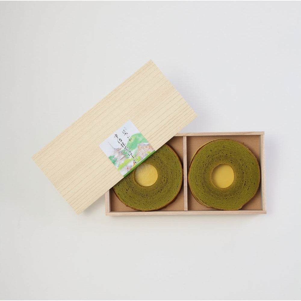 【母の日ギフト】京都・祇園 「割烹料亭はやかわ」 宇治抹茶ばーむ【220g x 2】