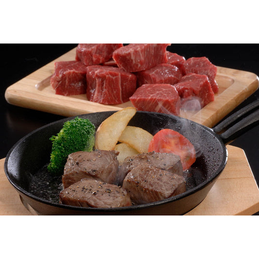 長野　信州プレミアム牛肉サイコロステーキ【300g】