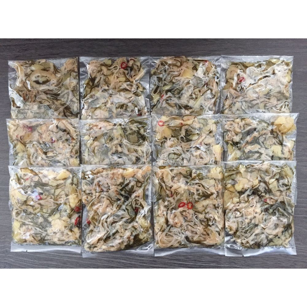 【母の日ギフト】北海道　白醤油小分け松前漬け【130g x 12】