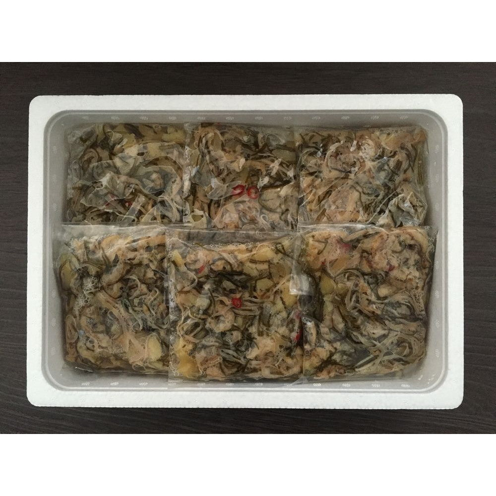 【母の日ギフト】北海道　白醤油小分け松前漬け【130g x 12】