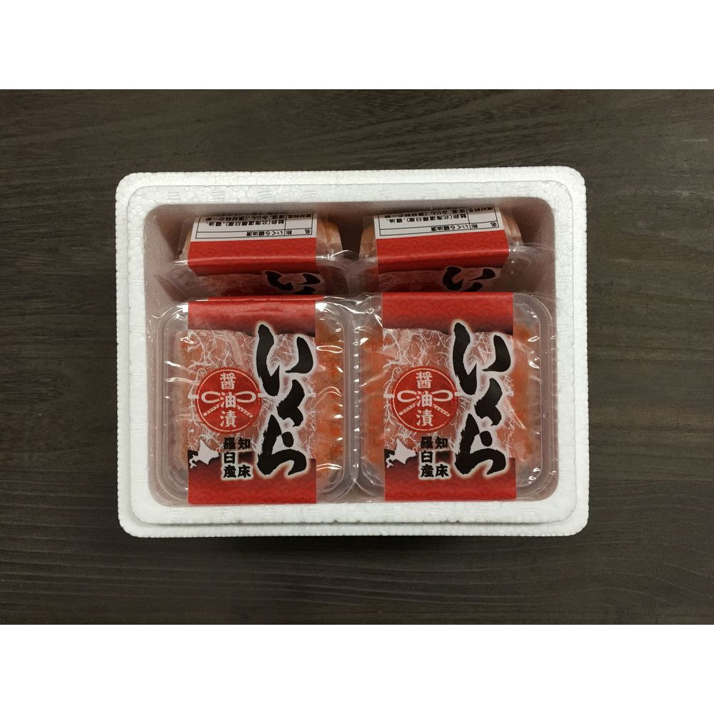 北海道　知床羅臼産 いくら醤油漬け【50g x 8パック】