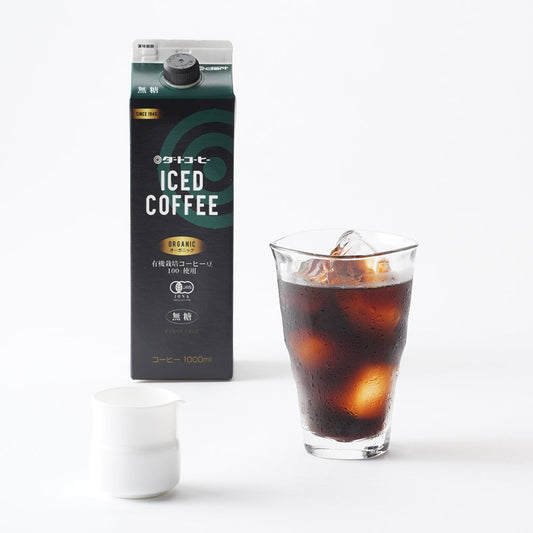 「ダートコーヒー」アイスコーヒー オーガニック無糖【1000ml x 6本】