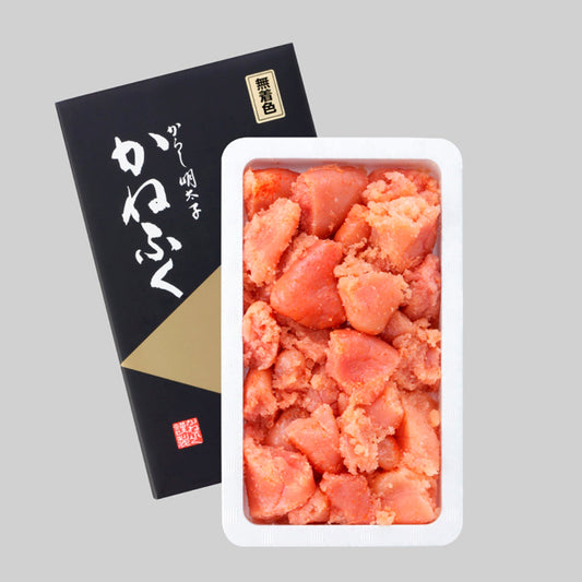 「かねふく」無着色辛子明太子(切れ子)1kg【500 x 2箱】