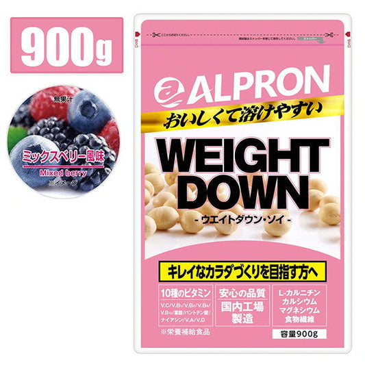 ALPRON ｳｪｲﾄﾀﾞｳﾝ ﾐｯｸｽﾍﾞﾘｰ 900g