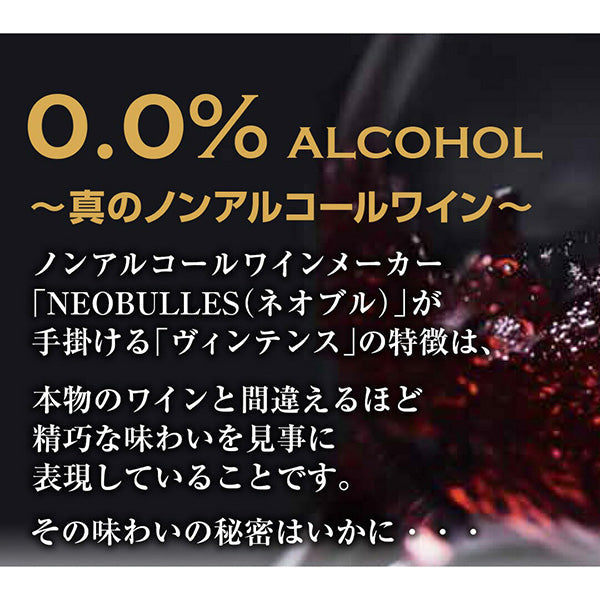 アルコールフリーワイン ヴィンテンス ソーヴィニヨンブラン 白【6本セット常温便】