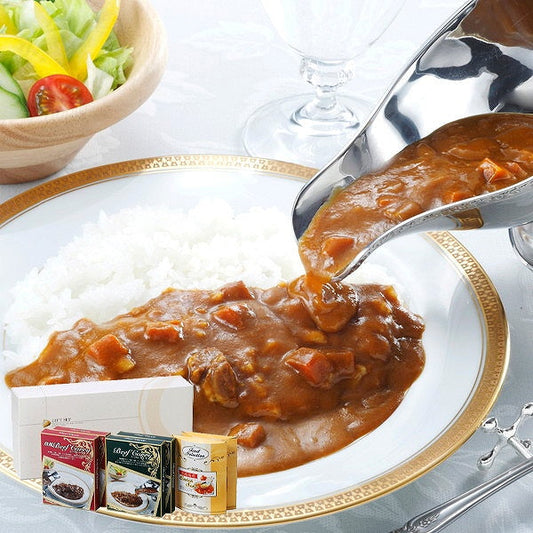 ビーフカレー・淡路島産たまねぎスープセット【カレー4食スープ6食セット】